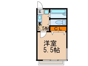 ユニハウス八事館の物件間取画像